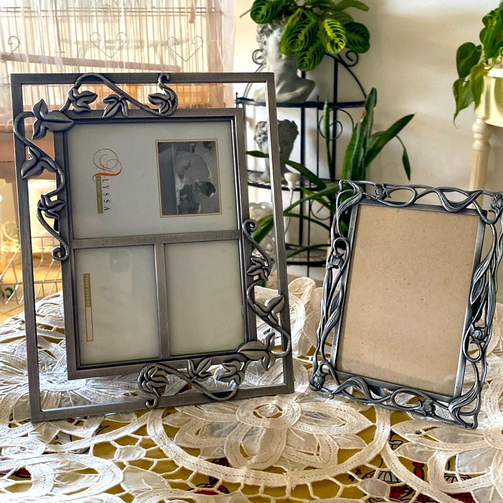 PEWTER PICTURE FRAMES